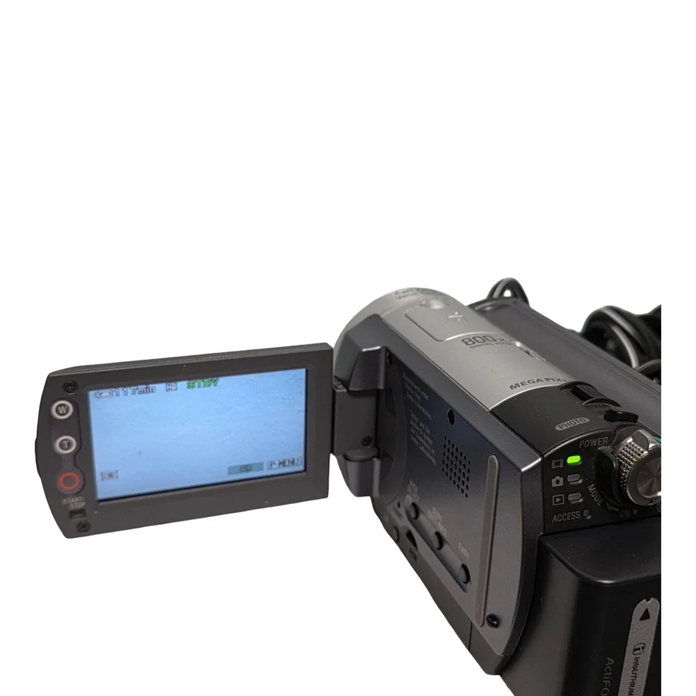 Sony Handycam DCR-SR80 Silver 60 GB Hard Drive Digital Handheld Camera Camcorder